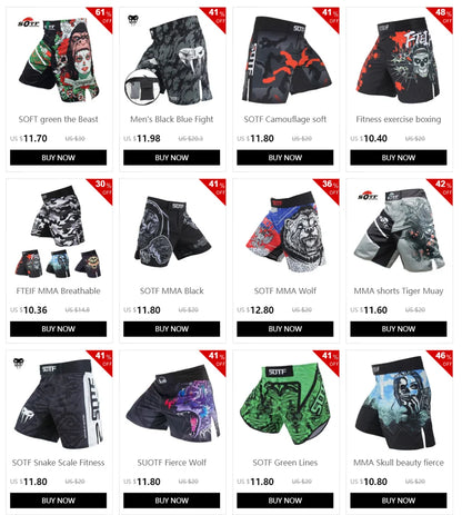 SOTF MMA Training Shorts