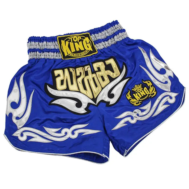 Yellow Poker MMA Shorts