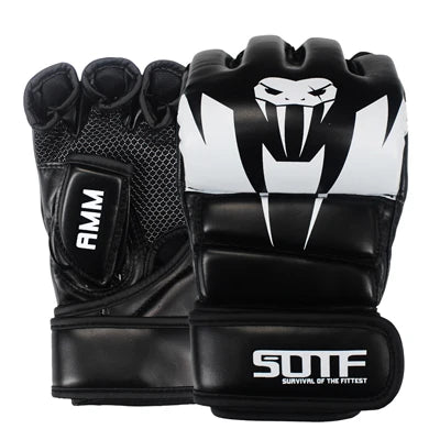 SOTF Adults MMA Venomous snake Multicolor Boxing gloves MMA Tiger Muay Thai gloves muay thai boxing fight glove Sanda pads box