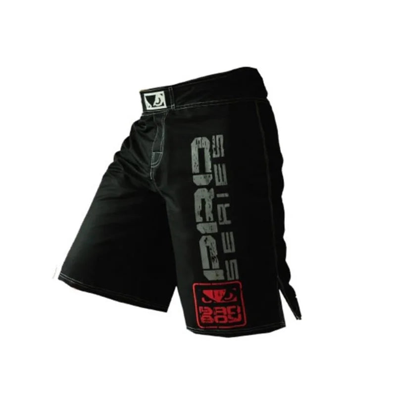 Yellow Poker MMA Shorts