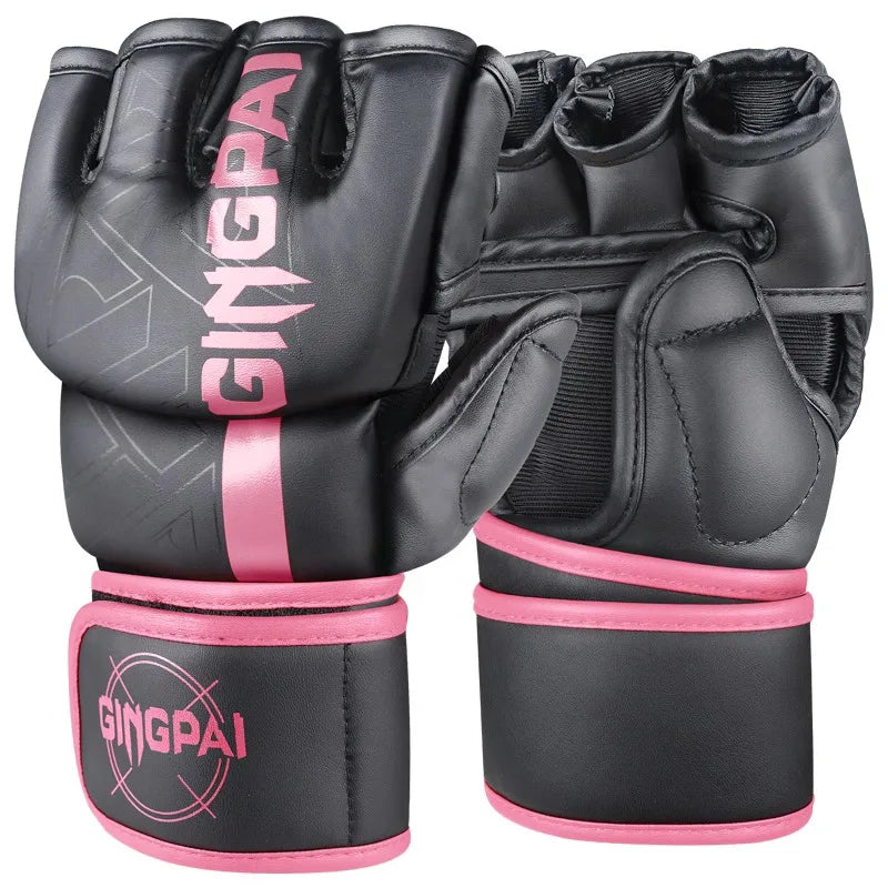 Boxing Gloves Sparring Gloves Men Women Training Professional MMA Half-Finger Fighting Boxing Gloves Sanda Free Fighting