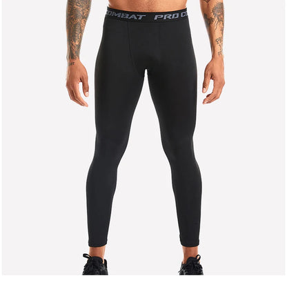 Mens Compression Pants Quick Dry Fit Sportswear Running Tights Men Legging