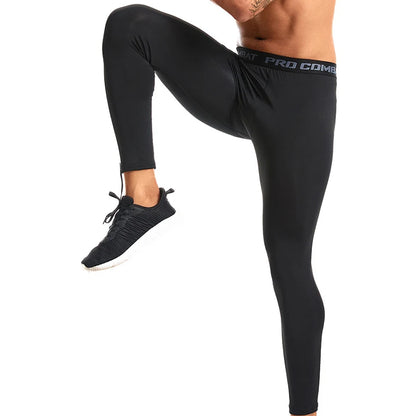 Mens Compression Pants Quick Dry Fit Sportswear Running Tights Men Legging