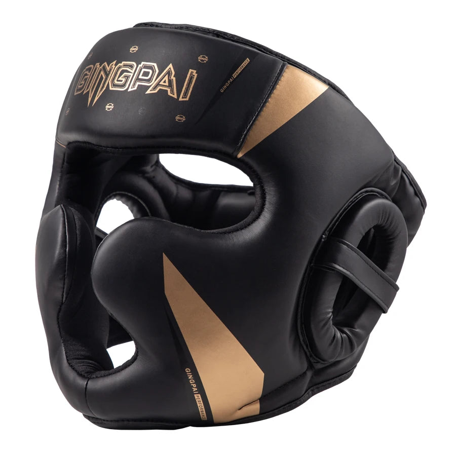 Professional Adult Head Protection Boxing Sanda Helmet Fighting Muay Thai Protection Thickened Practical Training Competition