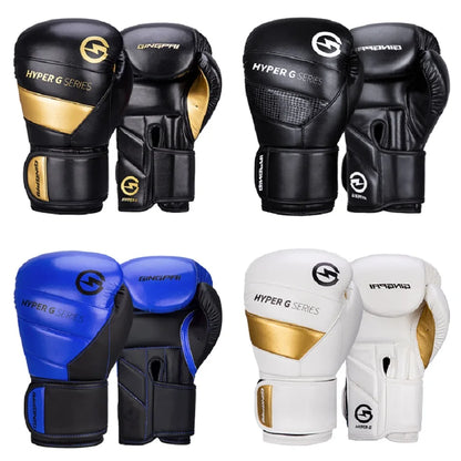 High Quality PU Leather Wear-Resistant And Breathable Boxing Gloves For Sanda Training, Thickened Protective Combat Gloves