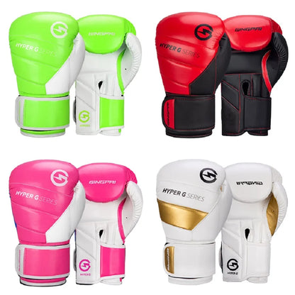 High Quality PU Leather Wear-Resistant And Breathable Boxing Gloves For Sanda Training, Thickened Protective Combat Gloves