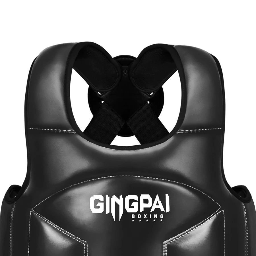 Boxing Body Protector Chest Guard Vest Kids MMA Kick Equipment Sanda Martial Arts Taekwondo Training Karate Muay Thai Uniform