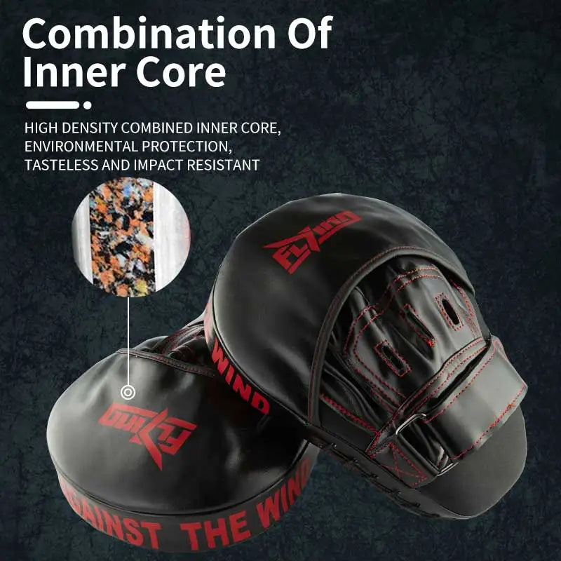 Fight Punching Bag Boxing Pad Sand Bag Fitness Taekwondo MMA Hand Kicking Pad PU Leather Training Gear Muay Thai Foot Target