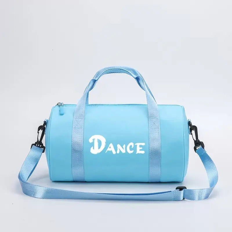 Sports Bags Gym Weekend Girl Fitness Children's Big Pocket Kids Dance Shoes Training Shoulder Bolsas For Luggage Travel Handbags