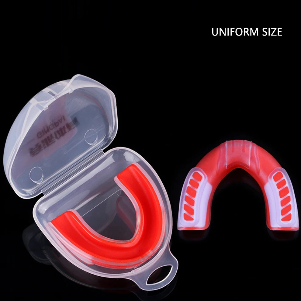 Sports Mouth Guard For Basketball Rugby Boxing Karate Appliance Teeth Protector Adult Children Mouthguard Tooth Brace Protection