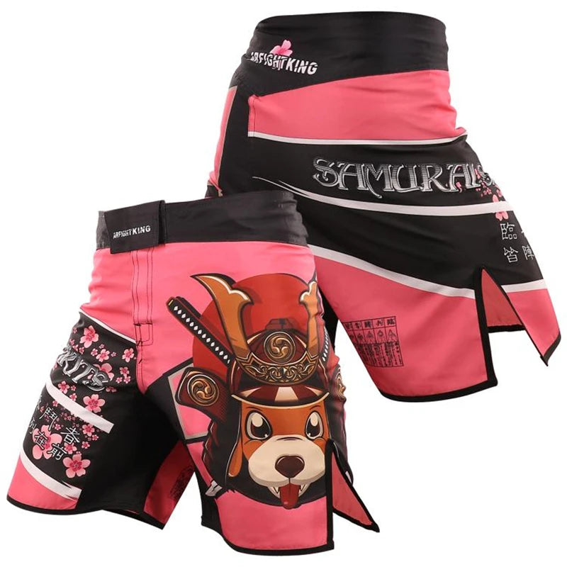 ARFIGHTKING  Trunks Pink Dog MMA Shorts