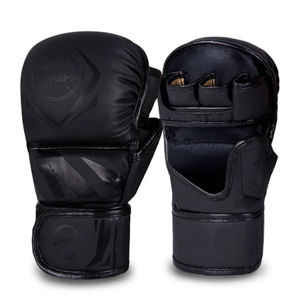 MMA Half-Finger Fighting Boxing Gloves Thickened Sanda Free Fighting Mixed Martial Arts Training Gloves