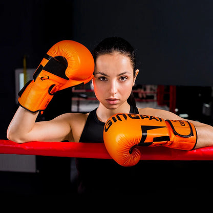 Kids Women/Men Boxing Gloves Sanda Sparring Muay Thai MMA Karate Punch Training Mitts Kickboxing Boxe De Luva DEO