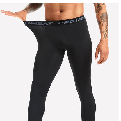 Mens Compression Pants Quick Dry Fit Sportswear Running Tights Men Legging