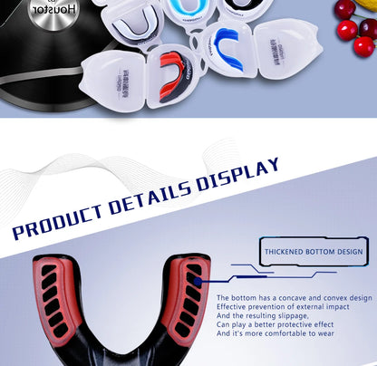 Sports Mouth Guard For Basketball Rugby Boxing Karate Appliance Teeth Protector Adult Children Mouthguard Tooth Brace Protection