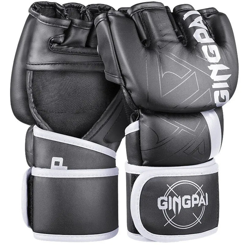 Boxing Gloves Sparring Gloves Men Women Training Professional MMA Half-Finger Fighting Boxing Gloves Sanda Free Fighting