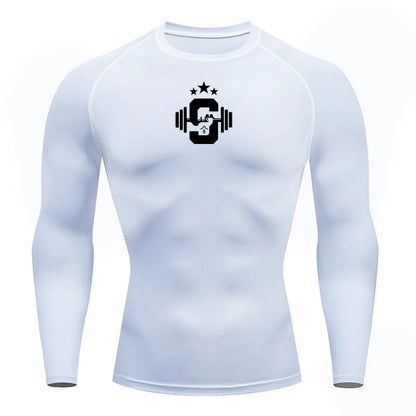 New Compression Shirt Men Fitness Gym Super Hero Sport Running T-Shirt Rashgard Tops Tee Quick Dry Short Sleeve T-Shirt For Men