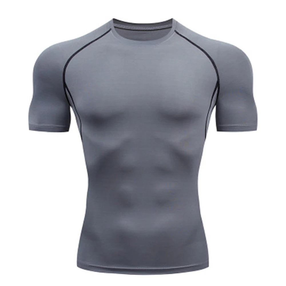 Sport T Shirt Men Quick Dry Short Sleeve Sport