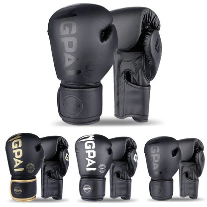 Adult Kick Boxing Gloves PU Karate MuayThai Guantes De Boxeo Free Fight MMA Sanda Training Equipment For Men Women