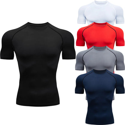 Sport T Shirt Men Quick Dry Short Sleeve Sport