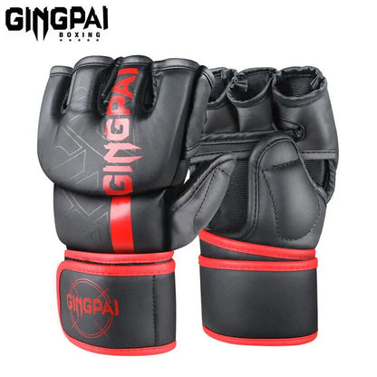 Boxing Gloves Sparring Gloves Men Women Training Professional MMA Half-Finger Fighting Boxing Gloves Sanda Free Fighting