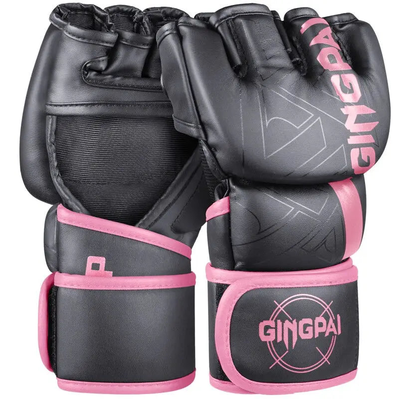 Boxing Gloves Sparring Gloves Men Women Training Professional MMA Half-Finger Fighting Boxing Gloves Sanda Free Fighting