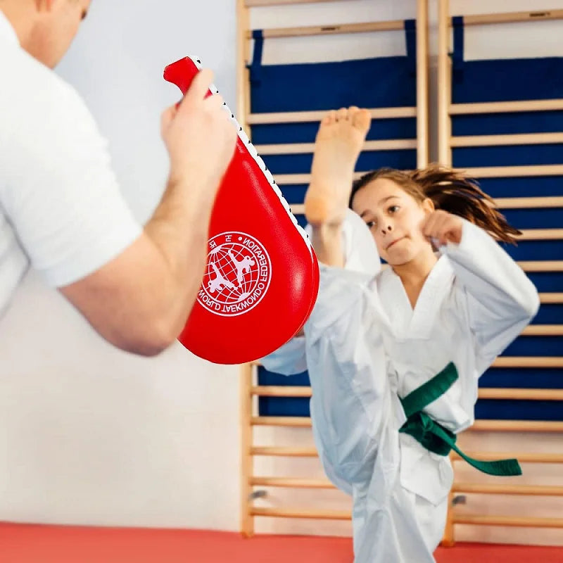 Taekwondo Kick Pads, Kicking Target Pads Punching Paddles for Tae Kwon Do Karate Kickboxing Martial Arts Training