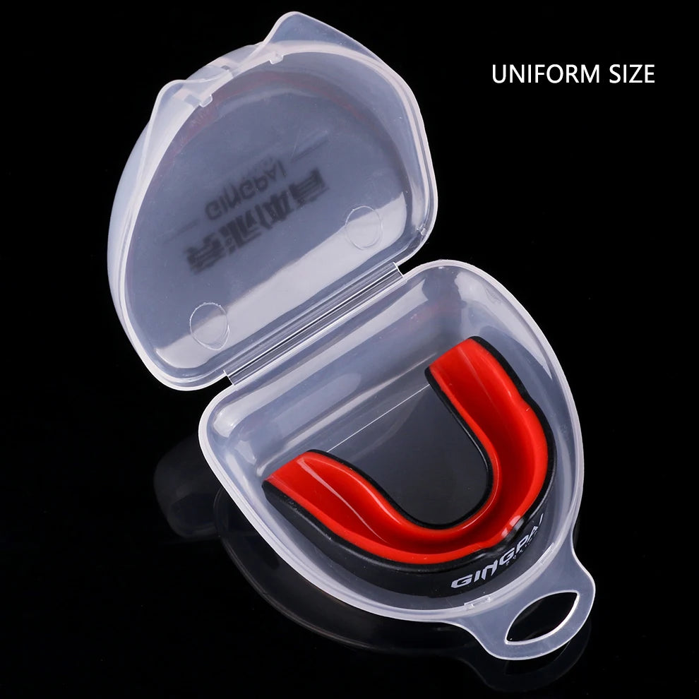 Sports Mouth Guard For Basketball Rugby Boxing Karate Appliance Teeth Protector Adult Children Mouthguard Tooth Brace Protection