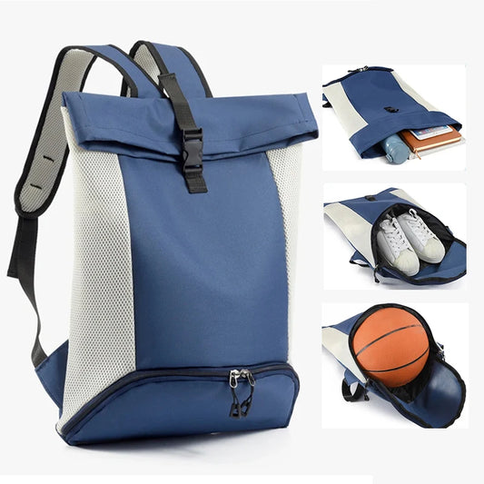 Basketball Backpack Large Sports Bag Separate Ball compartment