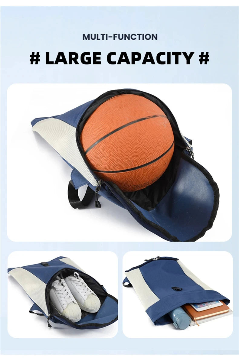 Basketball Backpack Large Sports Bag Separate Ball compartment