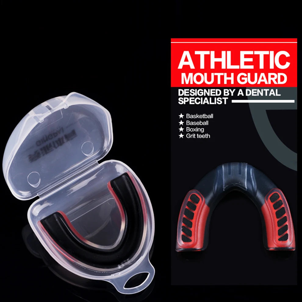 Sports Mouth Guard For Basketball Rugby Boxing Karate Appliance Teeth Protector Adult Children Mouthguard Tooth Brace Protection