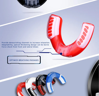 Sports Mouth Guard For Basketball Rugby Boxing Karate Appliance Teeth Protector Adult Children Mouthguard Tooth Brace Protection