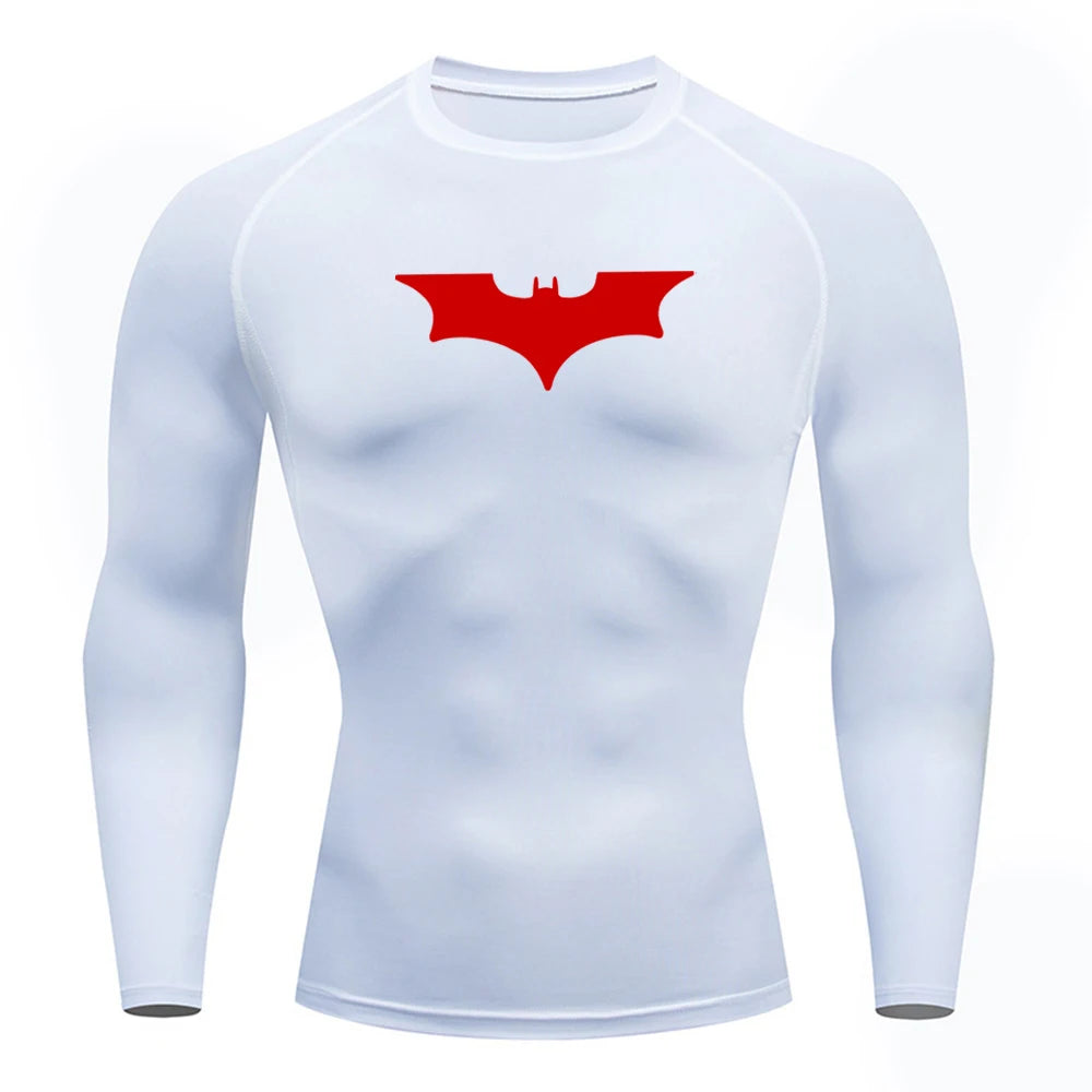 Batman T Shirt Gym Sports Top Quick Dry Breathable