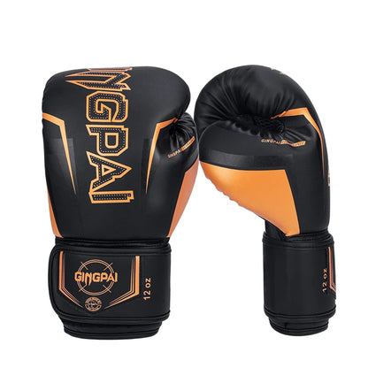 Adult Professional Boxing Training Gloves Pu Elastic Boxing Gloves Muay Thai Sanda Fighting Gloves For Men And Women