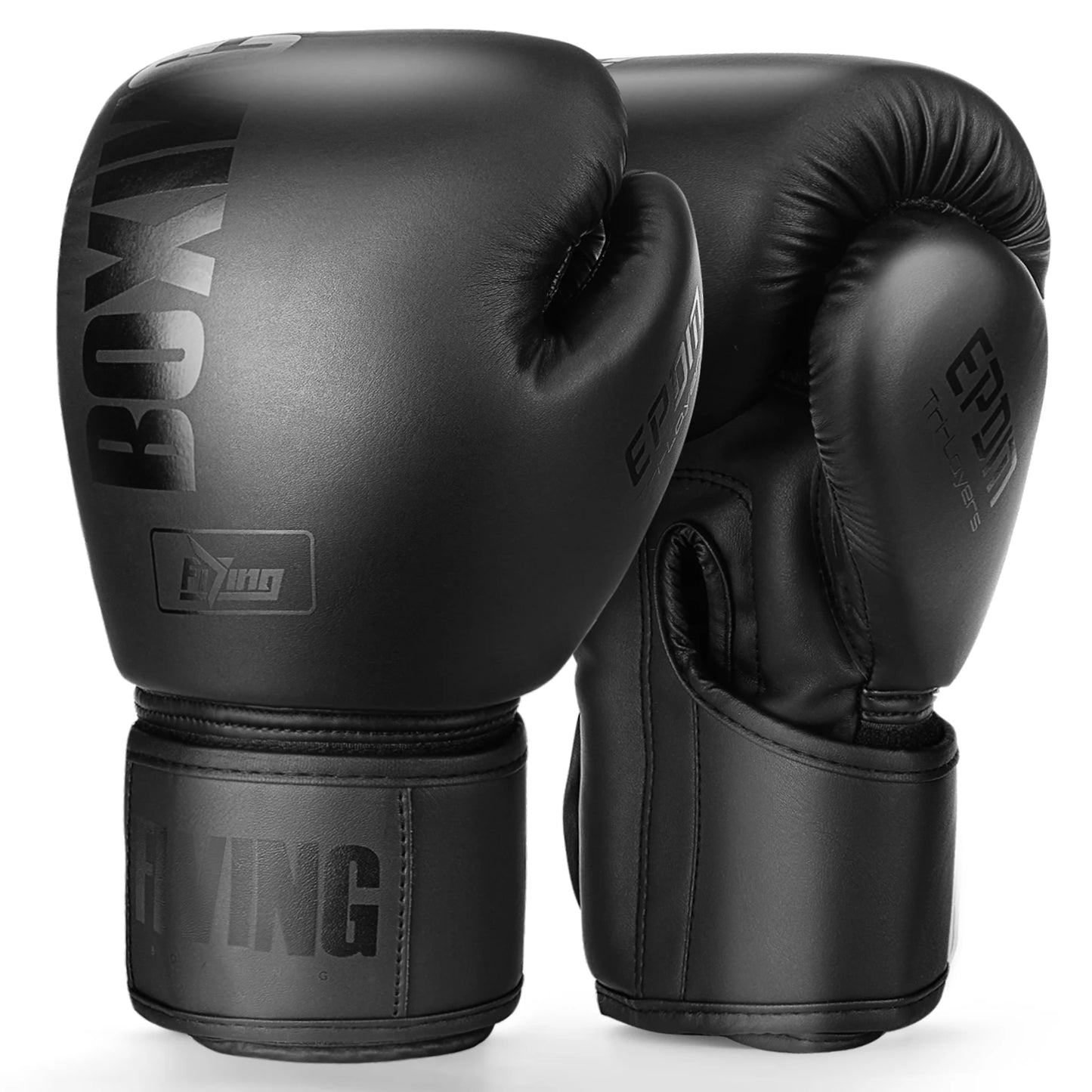 FIVING Boxing Gloves PU Leather Muay Thai Guantes De Boxeo Free Fight MMA Sandbag Training Glove For Men Women