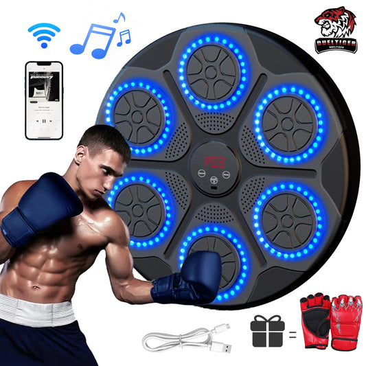 Music Boxing Machine Smart Bluetooth Wall Mounted For Home Training