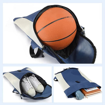 Basketball Backpack Large Sports Bag Separate Ball compartment