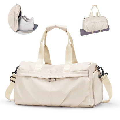 Likros Beige Gym Bag