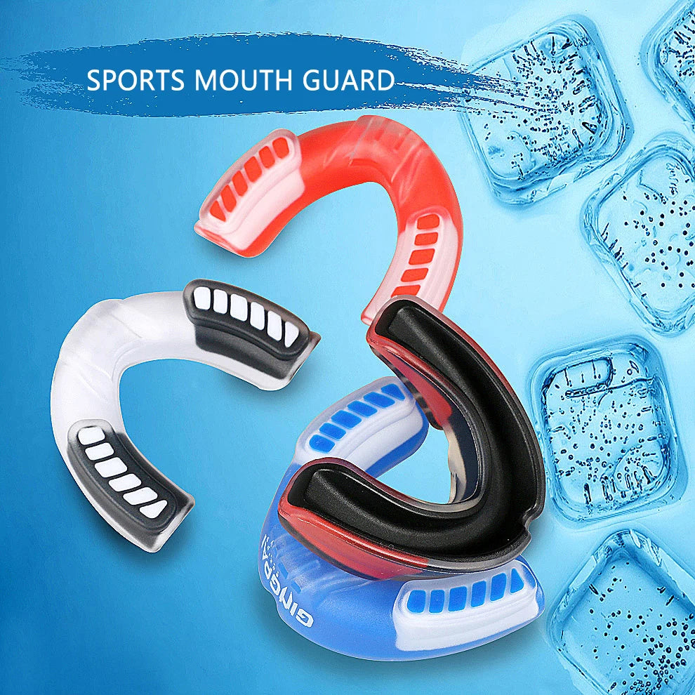 Sports Mouth Guard For Basketball Rugby Boxing Karate Appliance Teeth Protector Adult Children Mouthguard Tooth Brace Protection