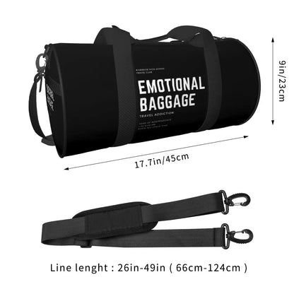 Emotional Baggage Sports Bags Fashion Desing Travel Gym Bag Large Capacity Graphic Handbags Couple Custom Weekend Fitness Bag