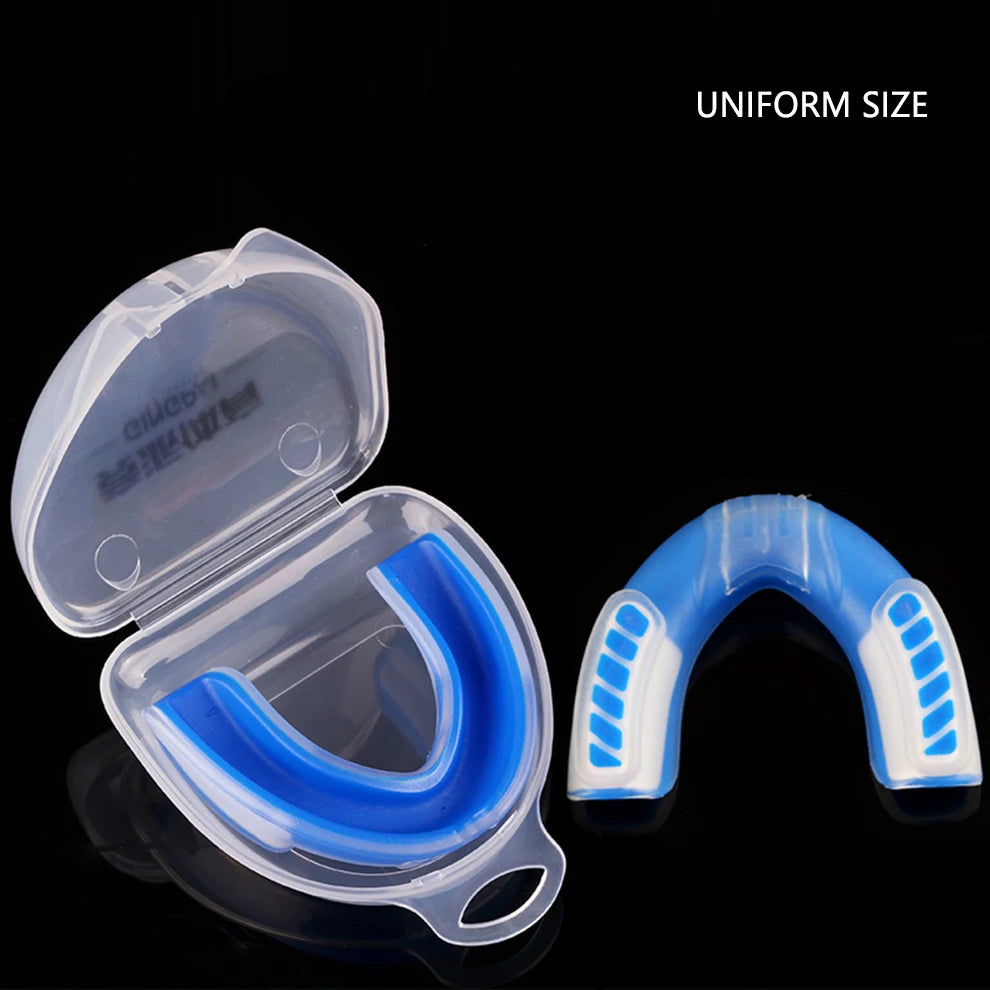 Sports Mouth Guard For Basketball Rugby Boxing Karate Appliance Teeth Protector Adult Children Mouthguard Tooth Brace Protection