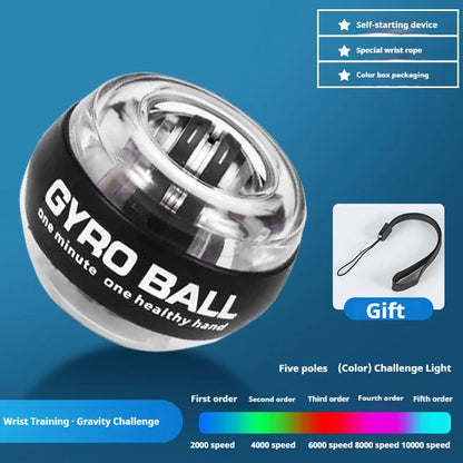 Wrist Ball Glowing Ball Training Centrifugal Force Wrist Muscle Relaxation Arm