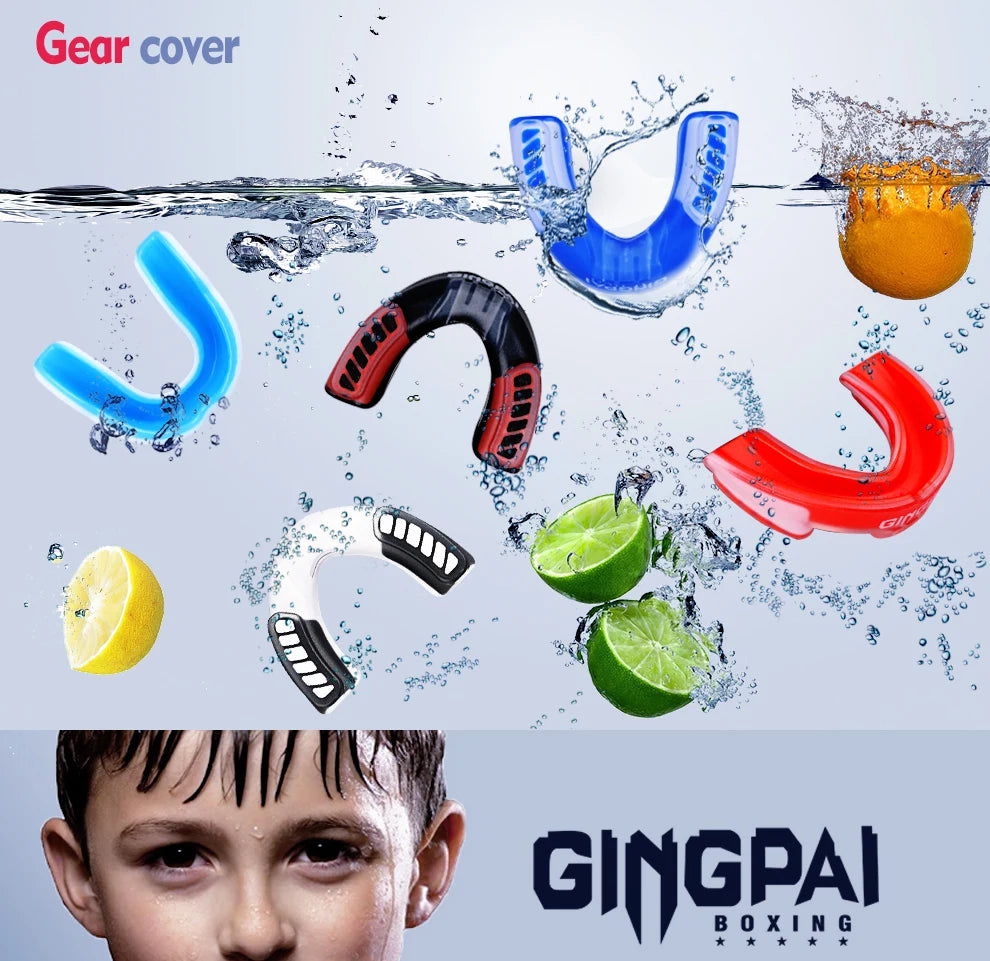 Sports Mouth Guard For Basketball Rugby Boxing Karate Appliance Teeth Protector Adult Children Mouthguard Tooth Brace Protection